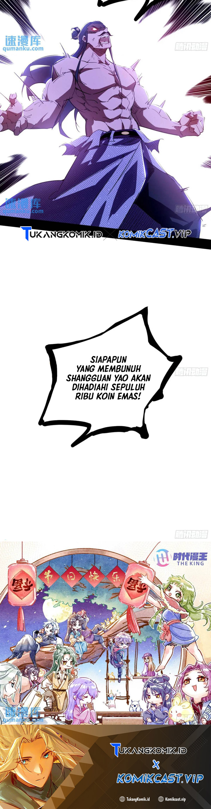 I’m An Evil God Chapter 407 Bahasa Indonesia